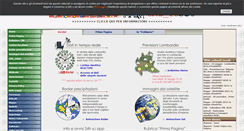 Desktop Screenshot of centrometeolombardo.com